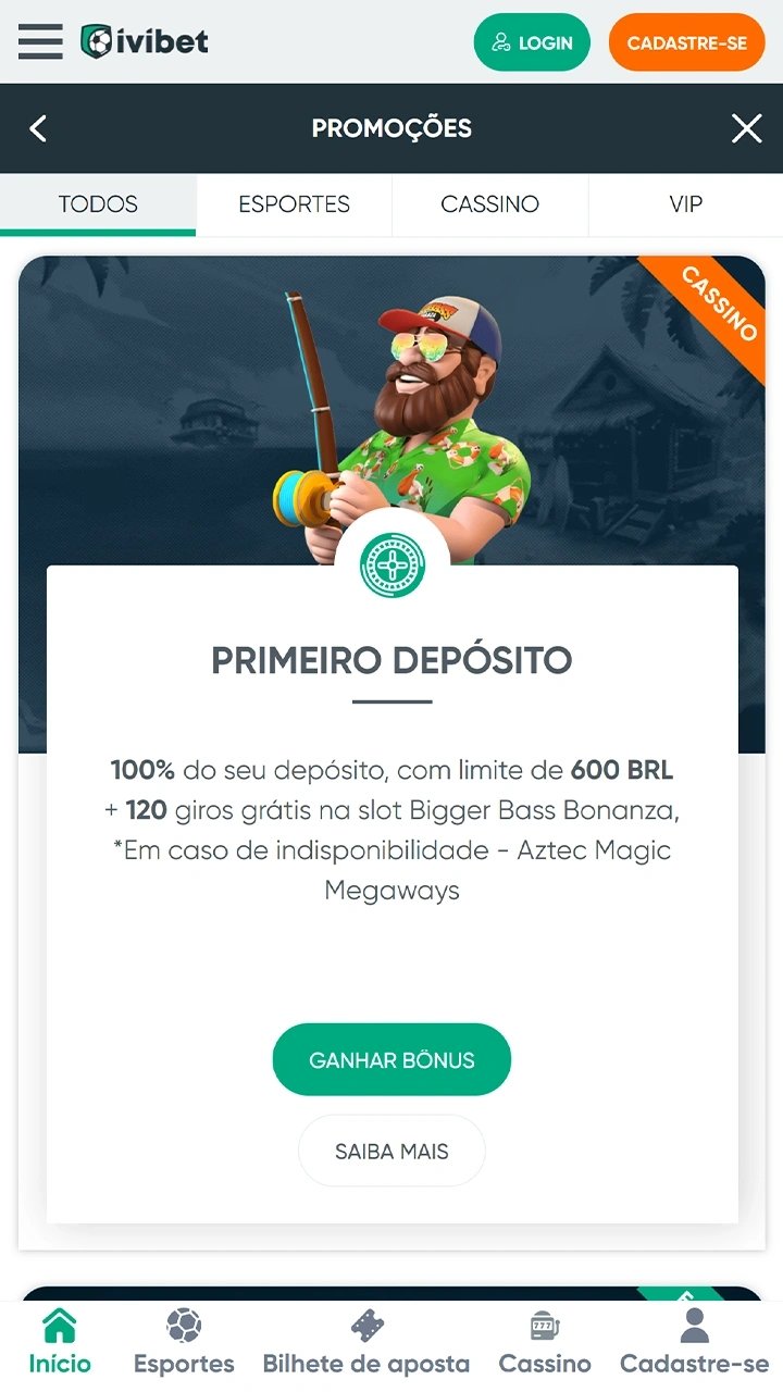 Sports apostas