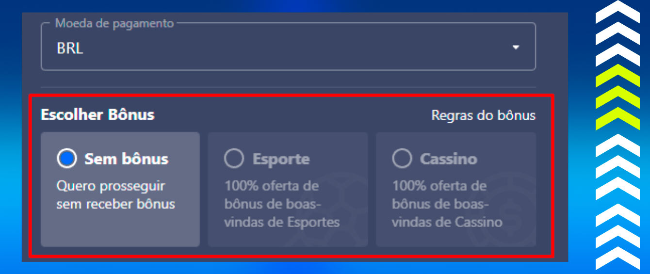 Major sport entrar