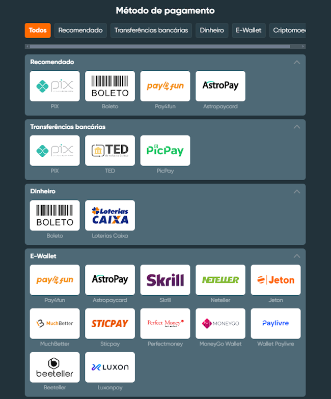 Plataforma de apostas online