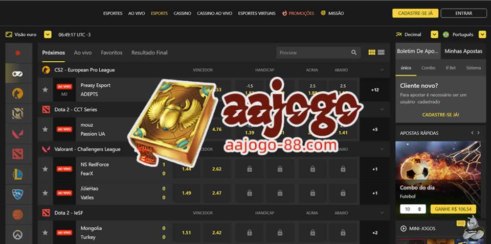 Aposta ganha casino